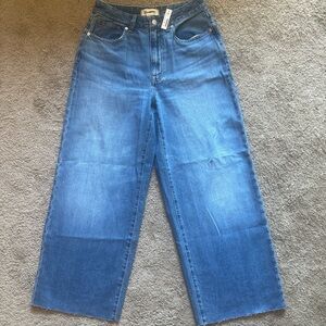 Madewell Curvy Superwide-leg jeans 28